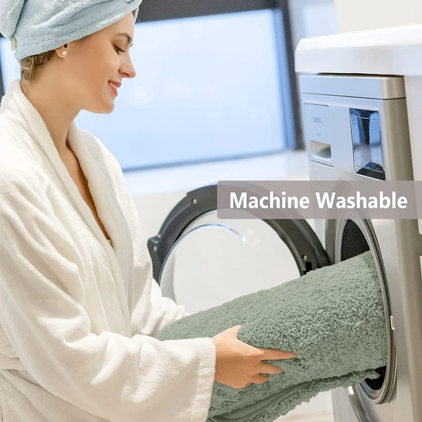 Luxe Home International Carpet Super Soft Anti Slip Vegas Rectangular Rugs For Bedroom,Livingroom(Pastel Green,3X5 Feet) - 3x5 Ft, Pastel Green