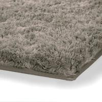 Luxe Home International Carpet Super Soft Anti Slip Vegas Rectangular Rugs For Bedroom,Livingroom(Taupe,4X6 Feet) - 4x6 Ft, Taupe