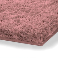 Luxe Home International Carpet Super Soft Anti Slip Vegas Rectangular Rugs For Bedroom,Livingroom(Fuscia,4X6 Feet),Pink - 4x6 Ft, Fuscia