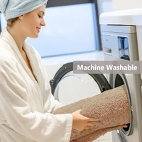 Luxe Home International Carpet Super Soft Anti Slip Vegas Rectangular Rugs For Bedroom,Livingroom(Gold,4X6 Feet) - 4x6 Ft, Gold