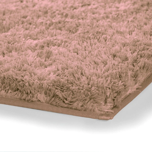 Luxe Home International Carpet Super Soft Anti Slip Vegas Rectangular Rugs For Bedroom,Livingroom(Peach,4X6 Feet) - 4x6 Ft, Peach