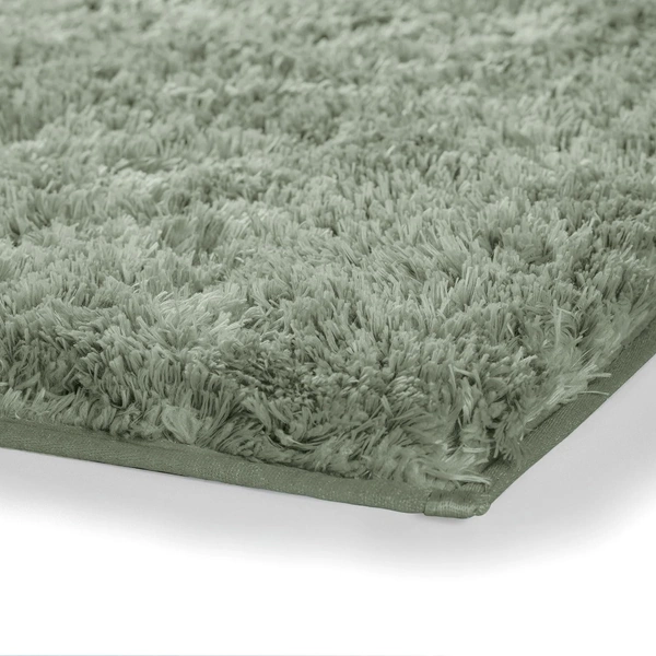 Luxe Home International Carpet Super Soft Anti Slip Vegas Rectangular Rugs For Bedroom,Livingroom(Pastel Green,4X6 Feet) - 4x6 Ft, Pastel Green