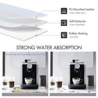 Luxe Home International Rectangular Table Placemat Pack of 6 (Yellow, Rubber) - 30x40 cm, Yellow