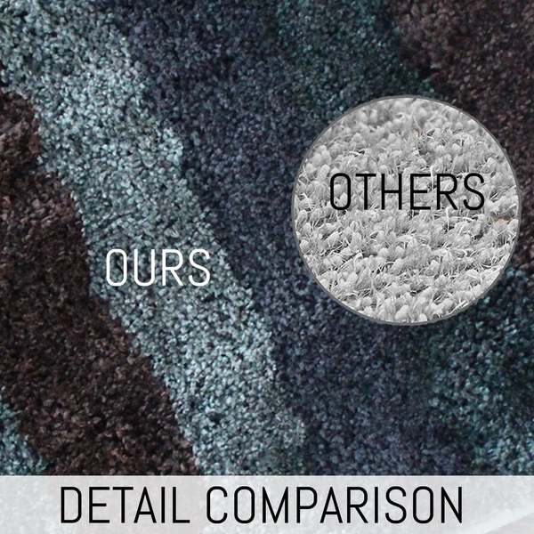 Luxe Home International Bathmat Jaricho Microfiber 2500 GSM Anti-Skid ( 60Cm x 90Cm , B.Green , Pack of 1 ) - 60x90 cm, B.Green