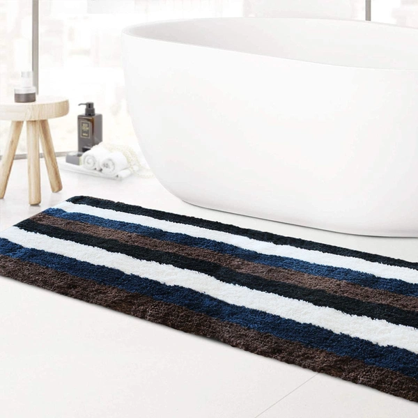 Luxe Home International Runner Jaricho Microfiber 2500 GSM Anti-Skid ( 2Ft x 5Ft , R.Brown , Pack of 1 ) - 2x5 Ft, R.Brown