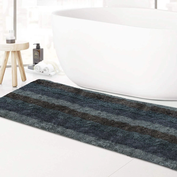 Luxe Home International Runner Jaricho Microfiber 2500 GSM Anti-Skid ( 2Ft x 5Ft , B.Green , Pack of 1 ) - 2x5 Ft, B.Green