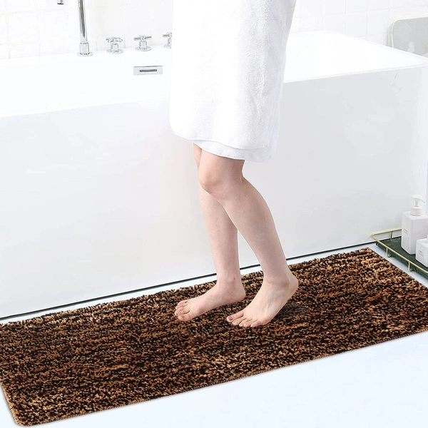 Luxe Home International Runner Moscow Microfiber 1600 GSM Anti-Skid ( Honey Bee , 58 Cm x 140 Cm , Pack of 1 ) - Honey Bee