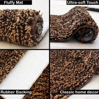 Luxe Home International Runner Moscow Microfiber 1600 GSM Anti-Skid ( Honey Bee , 58 Cm x 140 Cm , Pack of 1 ) - Honey Bee