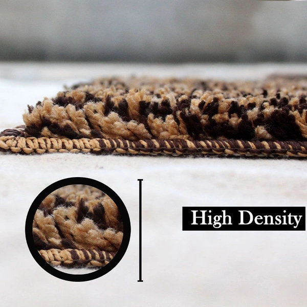 Luxe Home International Runner Moscow Microfiber 1600 GSM Anti-Skid ( Honey Bee , 58 Cm x 140 Cm , Pack of 1 ) - Honey Bee