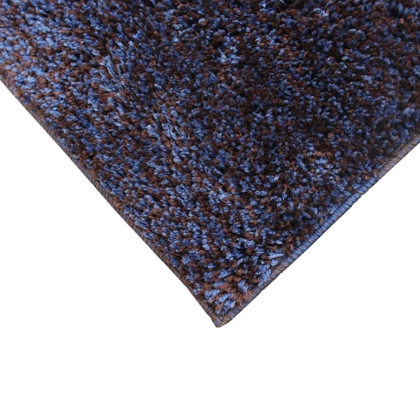 Luxe Home International Runner Moscow Microfiber 1600 GSM Anti-Skid ( Blue Pearl , 58 Cm x 140 Cm , Pack of 1 ) - Blue Pearl