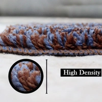 Luxe Home International Runner Moscow Microfiber 1600 GSM Anti-Skid ( Blue Pearl , 58 Cm x 140 Cm , Pack of 1 ) - Blue Pearl