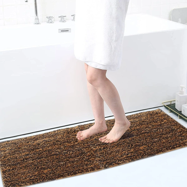 Luxe Home International Runner Moscow Microfiber 1600 GSM Anti-Skid ( Sunflower , 58 Cm x 140 Cm , Pack of 1 ) - Sunflower