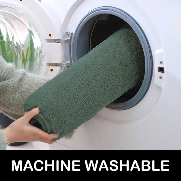 Luxe Home International Carpet Newman Microfiber 2500 GSM Anti Slip ( Seige, 4x6 Ft, Pack of 1 ) - 4x6 Ft, Seige