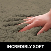 Luxe Home International Carpet Newman Microfiber 2500 GSM Anti Slip ( taupe, 4x6 Ft, Pack of 1 ) - 4x6 Ft, taupe