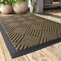 Luxe Home International Luxe Home Line Rubber Coir Door Mat Anti Slip Doormat for Indoor and Outdoor (Yellow, 45cm x 75cm) - 45x75 cm, Yellow