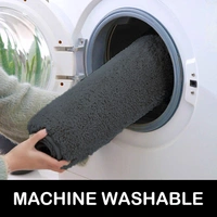 Luxe Home International Luxe Home Newman Carpets Microfiber Shaggy Carpet for Living Room, Bedroom - 3x5 Feet, Ultra Soft Non-Slip Fluffy Area Rug, Easy to Clean, Anthra - 3x5 Ft, Anthra