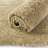 Luxe Home International Luxe Home Newman Carpets Microfiber Shaggy Carpet for Living Room, Bedroom - 3x5 Feet, Ultra Soft Non-Slip Fluffy Area Rug, Easy to Clean, Anti Gold - 3x5 Ft, Anti Gold