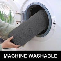 Luxe Home International Luxe Home Newman Carpets Microfiber Shaggy Carpet for Living Room, Bedroom - 3x5 Feet, Ultra Soft Non-Slip Fluffy Area Rug, Easy to Clean, Grey - 3x5 Ft, Grey