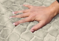 Luxe Home International Luxe Home Ruffle Floor Rug Rabbit Fur 1000 GSM Living Room Foot Mats Anti Skid Water Absorbent Easy Machine Washable Rug for Bedroom | Floor | 6 X 9 Ft | Light Beige | Pack of 1 - 6X9, Light Beige