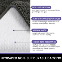 Luxe Home International Bathmat Newman Microfiber 2500 GSM Anti Slip ( Arabic Coffee, 40x60 cm, Pack of 1 ) - 40x60 cm, Arabic Coffee