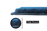 Luxe Home International Rectangular Bath Mat Super Soft Anti Skid Rabbit Fur Mats For Bathroom (40X60 Cm, Teal) Pack Of 1 - 40x60 cm, Teal