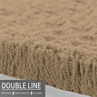 Luxe Home International Bathmat Sensuous Microfiber 2500 GSM Anti-Skid ( Antigold , 45 Cm x 75 Cm , Pack of 1 ) - 45x75 cm, Anti Gold