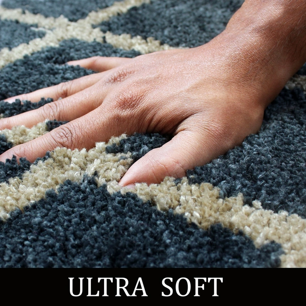 Luxe Home International Tokyo Diamond Bathmat Microfiber Anti Skid Super Soft 1 Pieces ( Anti Gold, 45 Cm x 75 Cm ) - 45x75 cm, Anti Gold