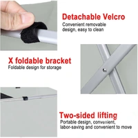 Luxe Home International Laundry Basket for Clothes Foldable, Waterproof Premium Aluminum Laundry Hamper Perfect for Bathroom, Bedroom, Kitchen (Rectangle) Grey - 30X35X50CM, Silver