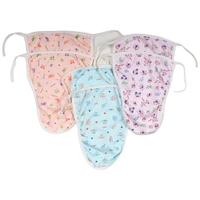FAIRBIZPS Soft Cotton Baby Langot Cloth Diapers Washable Skin Friendly Baby Langot Reusable Cloth Nappies - Set of 6 (Pink Blue and Orange)