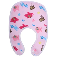 FAIRBIZPS Soft Baby Bibs Washable Waterproof Printed Baby Bibs Apron with Button for Baby Feeding- Set of 5 - Standard