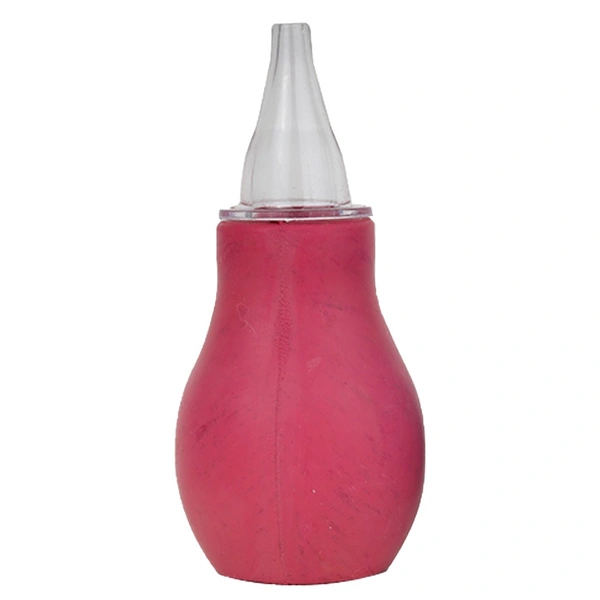 FAIRBIZPS Nasal Aspirator Nose cleaner Aspirator Nasal BPA Free Soft Silicone Nozzle Mucus Remover Nose Cleaner for Baby Safety (Blue)