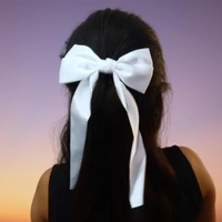 PALAK SAXENA Palak Saxena Six pieces of hair bows for women, including hair ribbon bows with long tails and hair bow clips and hair Barrettes for women's accessories