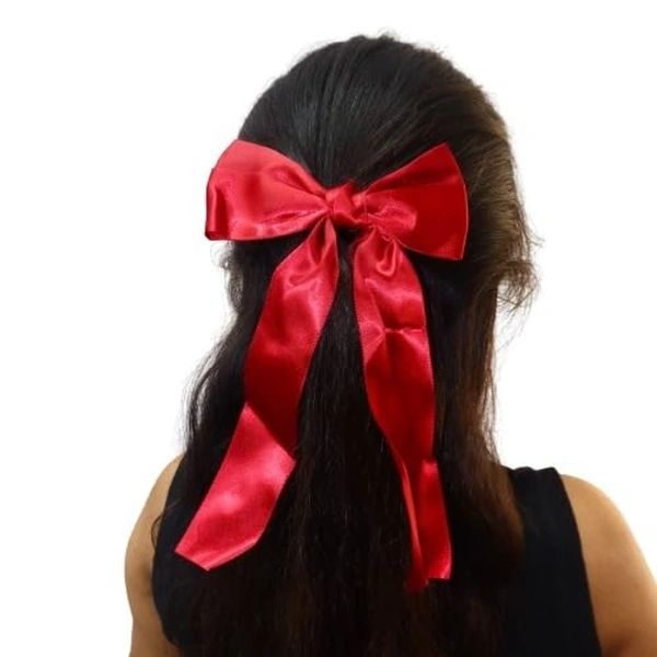 PALAK SAXENA Palak Saxena Six pieces of hair bows for women, including hair ribbon bows with long tails and hair bow clips and hair Barrettes for women's accessories