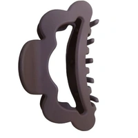 PALAK SAXENA Palak Saxena Large Hair Claw 3Pcs Big Clutchers Acrylic Plastic Tight Grip for Women & Girls Jumbo Stylish Trendy Hairstyling Clips 3Pcs - Large Size 3 inches (10.9 cm)