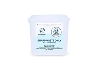 FAIRBIZPS Bio-Medical Sharps Container Waste Box, Glass Waste and Metallic Implants, Bio-hazard, Bio-Medical Sharps Container Puncture Proof Box 5 LTR.