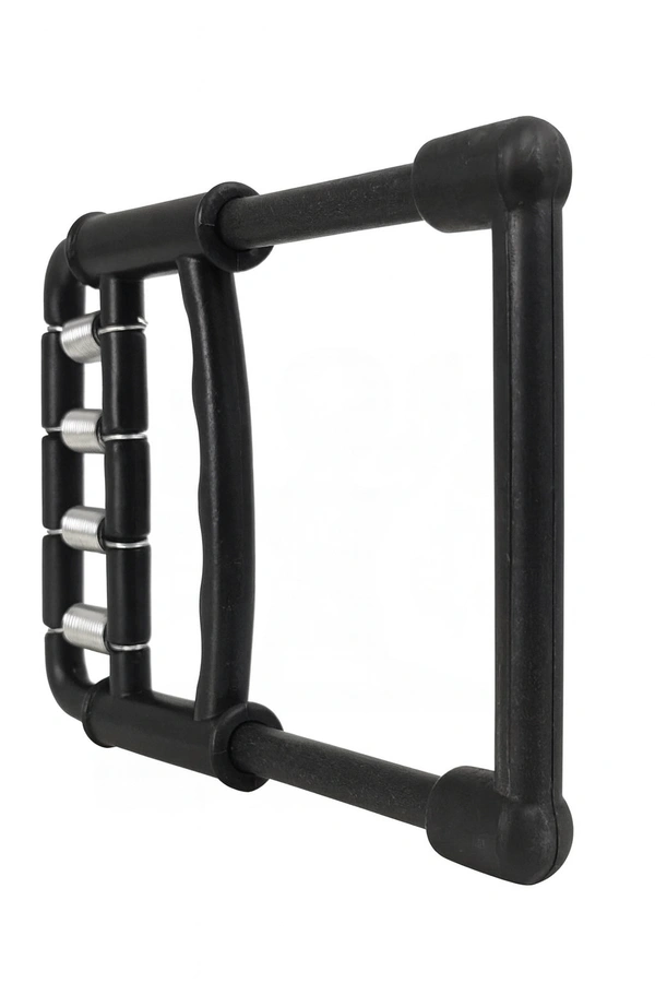 FAIRBIZPS Finger & Hand Grip Exerciser for Physiotherapy | Quality Plastic Fitness Gripper for Strength Training - Black