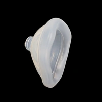 FAIRBIZPS Silicone Face Mask – Size 4 (Adult) | Soft, Medical-Grade Anaesthesia Mask | Reusable & Autoclavable | Comfortable Fit with Airtight Seal