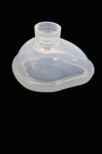 FAIRBIZPS Silicone Face Mask – Size 4 (Adult) | Soft, Medical-Grade Anaesthesia Mask | Reusable & Autoclavable | Comfortable Fit with Airtight Seal