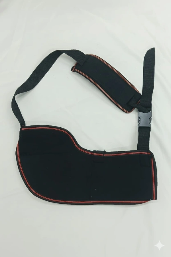 FAIRBIZPS Arm Sling | Arm Support for Kids | Lightweight & Adjustable Child Arm Brace for Injuries, Fractures, Sprains – Comfortable Sling for Boys & Girls - Black