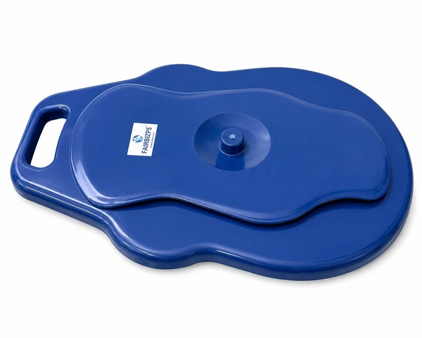 FAIRBIZPS Bed Pan With Lid Unisex Portable Bed Pan Polypropylene Bed Pan For Unisex Adults - Blue