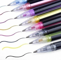 Neon Color 1.0mm Gel Pen (12 Color Set)