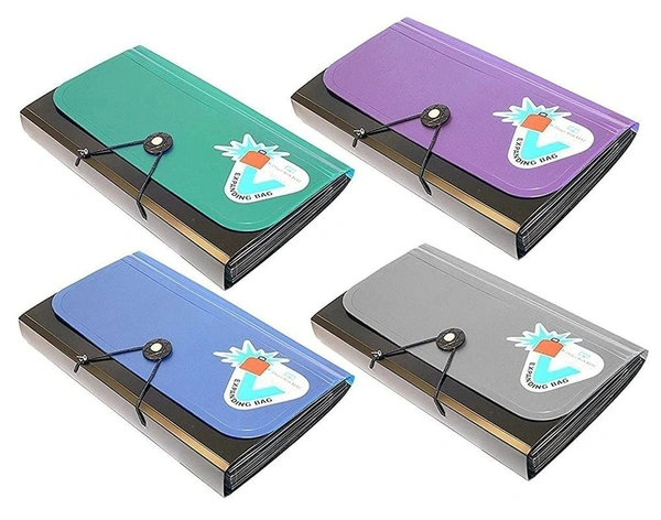 File Piyano Cheque Book Holder