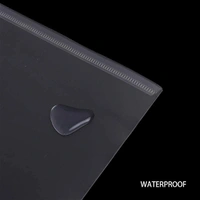 Button File Transparent Clear 14 Mic (20pc Pack)