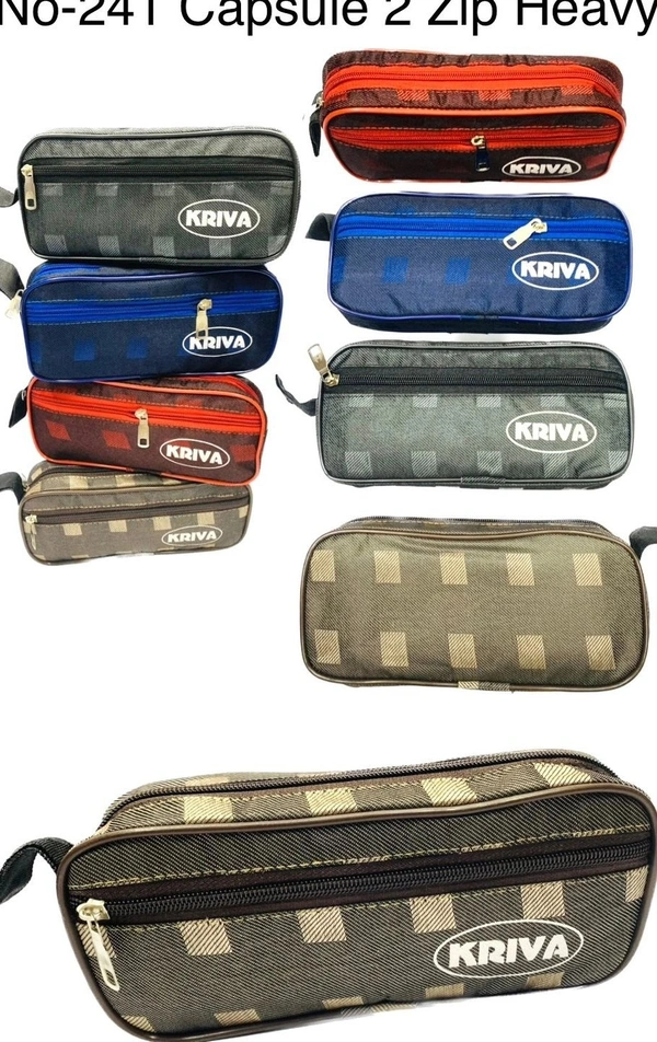 Pouch No-241 Capsule 2 Zip