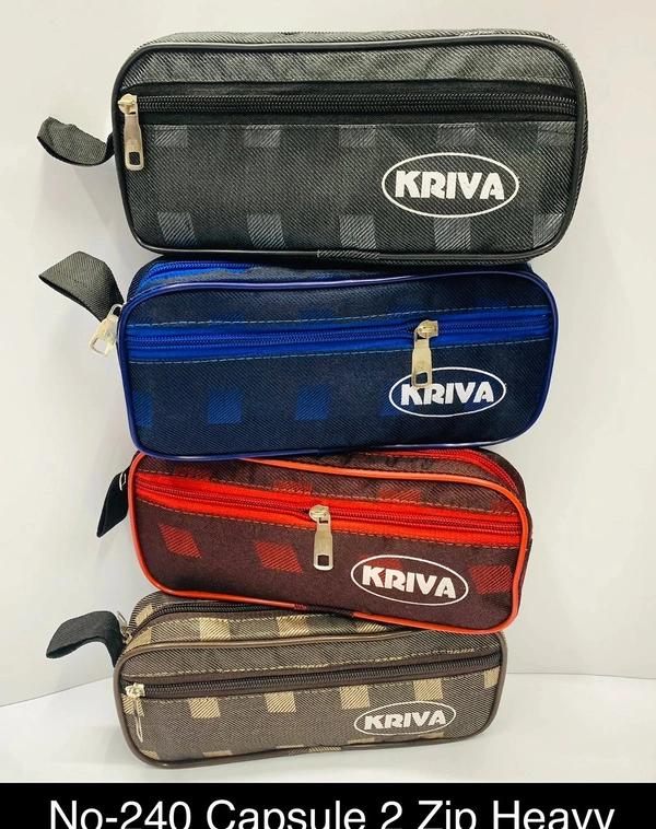 Pouch No-241 Capsule 2 Zip