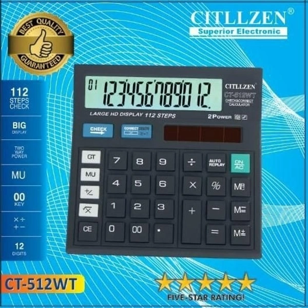Calculator CT-512 WT