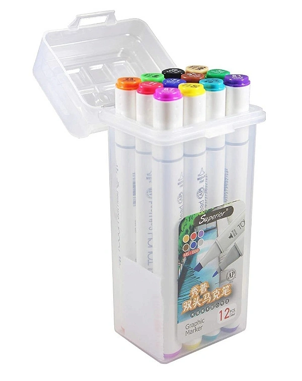 Dual Touch Marker (12 Color Set)