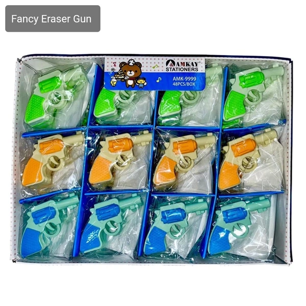 Fancy Eraser Gun (48pc Pack)