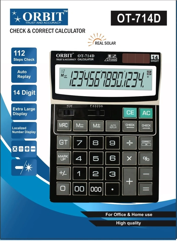 Calculator OT-714D Big Size