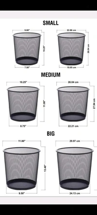 Dustbin Metal Medium 